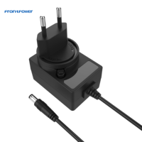 Frontpower 6V 8V 1.5A 2A 9V 12V 1A 24V 0.5A US EU UK AU PSE KC Indian Plug ACDC Charger Power Adapter pour Speaker Camera CCTV