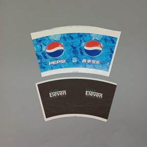 Vaso de Papel No Tóxico de Grado Alimenticio, Fabricado con Pulpa Natural y Recubrimiento de PE Seguro, Admite Impresión de Patrones Personalizados, Materia Prima para Vasos de Papel - Product Image 3