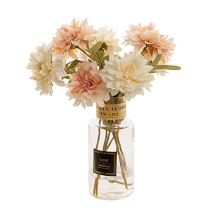 ดอกดาเลียประดิษฐ์ CallaFloral ก้านเดี่ยว ผ้าทอแบบแพน สำหรับตกแต่งบ้านภายใน - Product Image 5