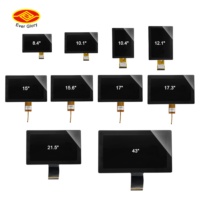 Tft HMI Display With Capacitive Touch Panel Lcd Modules 12 15.6 Inch High Brightness Lcd Touch Panel USB Touch Screen Module