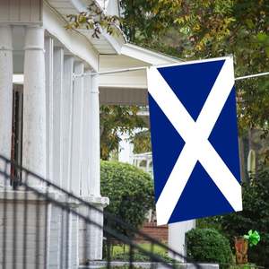 Bandera Personalizable de 3x5 pies para Escocia, <span class=keywords><strong>Azul</strong></span> Marino, Impresa por una Sola Cara, para Todas las Banderas Nacionales y Banderas de Exhibición - Product Image 1