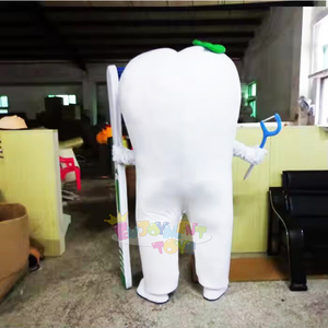 Guangzhou Enjoyment CE Sombrero de nuevo diseño con disfraz de Mascota de diente adulto disponible a precios bajos en línea - Product Image 3