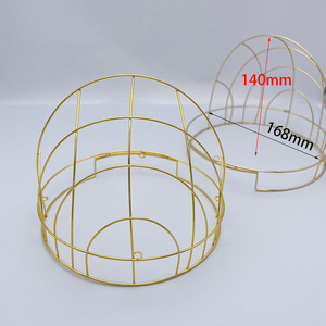 Bandeau demi-chapeau en fil de fleur, pour bricolage, coiffure Hanfu, cerceaux de <span class=keywords><strong>cheveux</strong></span> en filigrane, couronne de mariée faite à la main, diadème - Product Image 5