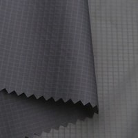 Tissu en nylon 100% tissé ultra-léger 10D 15D 20D, taffetas ripstop, silicone, 20 deniers, imperméable, pour sacs de filles et de garçons, équipement de plein air