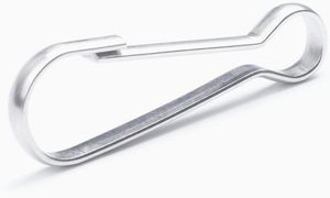 Beespring Pcs Metal Spring Hooks Mm Purse Pulis <b>Snap</b> <b>Clip</b> For Lanyard Zipper Pull ID Card Key Chain Findings Silver - Product Image 4