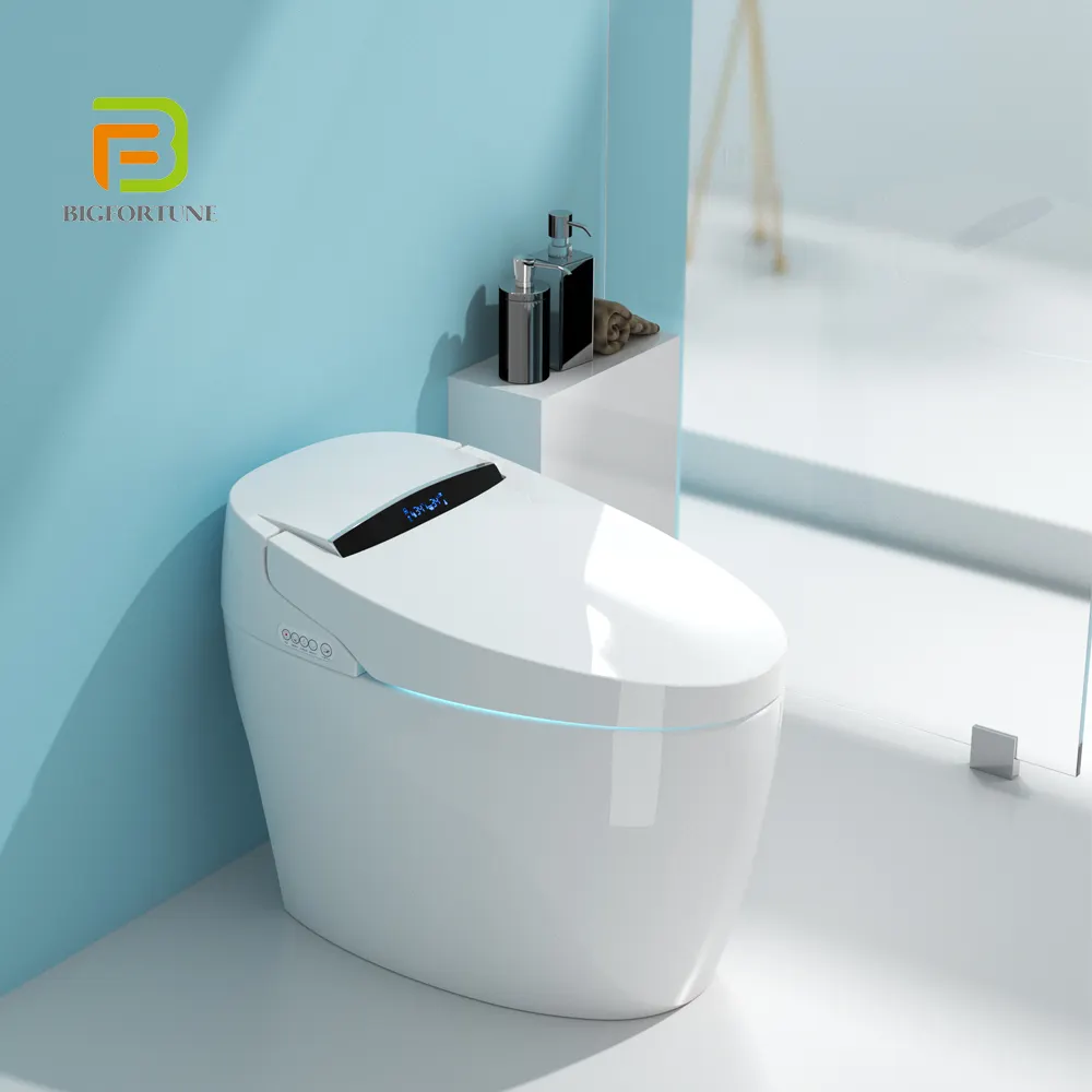 Bagno Smart Toilet sanitari Intelligent Automatic Sensor Flush wc elettrici in ceramica