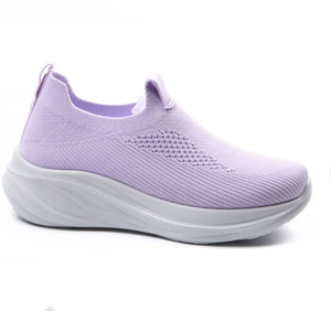 Baskets pour femmes en gros – Nouveaux styles respirants à enfiler, couleurs violet, <span class=keywords><strong>rouge</strong></span>, noir – Chaussures pour femmes à prix abordable pour le printemps et l'automne - Product Image 2