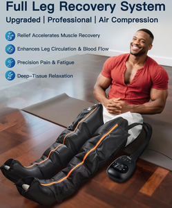 Alat Fisioterapi Pompa DVT Kompresi Udara Sepatu Pemulihan Mesin Pijat Kaki dan Tungkai untuk Sirkulasi dan Relaksasi - Product Image 2