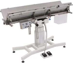 886H Electric V-Top Vertical Lifting Veterinary Surgical Table with Heating Panel for V-Top Operation