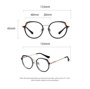 Montura femenina TR90 europea y americana, nuevas <span class=keywords><strong>gafas</strong></span> antiluz azul de visión cercana para <span class=keywords><strong>mujer</strong></span> en <span class=keywords><strong>Amazon</strong></span> - Product Image 5