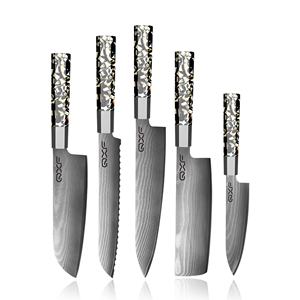 プロ67層VG10ダマスカスナイフセットマンモスLvory八角形ハンドルキリツケナイフ寿司ナイフ磁気ホルダー付き - Product Image 5