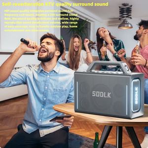 SODLK S1116 Mini altavoz portátil Reloj Parlante <span class=keywords><strong>Espanol</strong></span> recargable inalámbrico 200W Big Blue Tooth Sound Music Box altavoz - Product Image 6