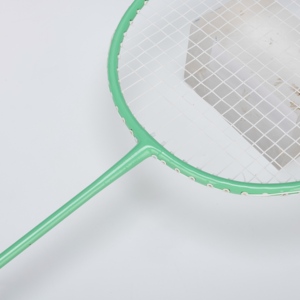 Ensemble de raquettes de <span class=keywords><strong>badminton</strong></span> en alliage de fer, professionnel, 2 pièces, cadre monobloc, raquette de sport durable pour débutant, entraînement en intérieur et en extérieur - Product Image 6