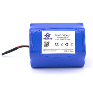Baterai Lithium 22.2v 2500mah Isi Ulang Li-Ion 18650 6s1p untuk Robot Pintar - Product Image 2