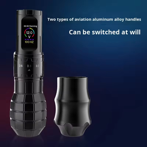 Máquina de Tatuaje Eléctrica de 2000mAh con Motor de Copa Hueca 11500-12500RPM, Pistola de Tatuaje Rotativa de Aluminio para Arte Corporal Profesional - Product Image 2