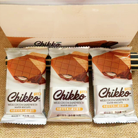 Galletas Sándwich de Chocolate con Leche Halal Chinas, Calidad Premium, Sabores Exóticos, Venta Directa de Fábrica, Snack Diario