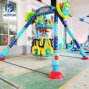 Thrill Rides Kids Mini Rotating Swing UFO Pendulum Amusement Park Rides <b>Playground</b> Equipment Mini Pendulum for Sale - Product Image 3