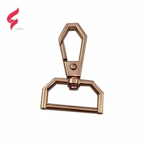 1" Handbag Clasps Lobster Swivel Trigger Clips Bag Metal Hardware Accessories Keychain Metal Clip Swivel Snap Hooks For Bags