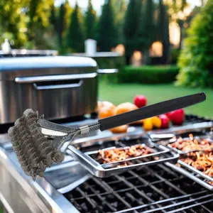 Cleaning Tools Grill Net Clean Grill Steel Brush