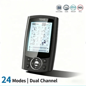 وحدة عشرات ChannelEMS مزدوجة للاسترخاء الشخصي وتخفيف الألم تدليك الأنسجة العميقة والتدليك الرجفان للعلاج الطبيعي - Product Image 2