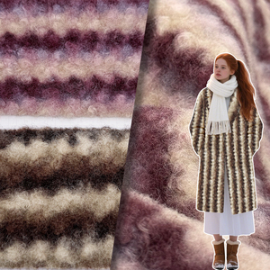 Xương cá Polyester Tweed ấm cúng cho mùa đông phòng chờ Áo khoác & cổ điển Midi Dresses trong kho cung cấp - Product Image 1