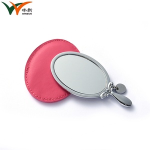 Wholesale Zinc Alloy Oval Make up <b>Compact</b> Cosmetic Hand Held Princess Pocket <b>Mirror</b> - Product Image 5