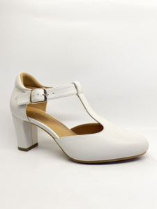 Nuove <span class=keywords><strong>Scarpe</strong></span> <span class=keywords><strong>da</strong></span> Donna con <span class=keywords><strong>Tacco</strong></span> Alto e Grosso, Tomaia in Pelle Personalizzata, Cinturino alla Caviglia, Stile Barefoot, <span class=keywords><strong>Scarpe</strong></span> Estive <span class=keywords><strong>da</strong></span> Lavoro, Vendita all'Ingrosso - Product Image 2