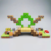 Ensemble de Cubes Magnétiques de Construction, Blocs DIY, Casse-tête Magnétique, Cubes de Construction Magnétiques, Modèle 3D, Jouet de Décompression