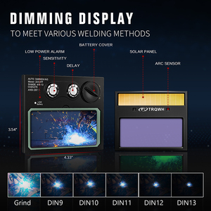 Mũ hàn tự tối TRQ với kính lọc độ nét cao, tuổi thọ cao và chất liệu an toàn - Product Image 2