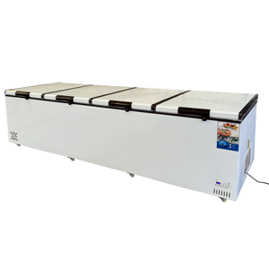 新品 大容量 4ドア 業務用 チェスト型 冷凍庫 家庭用 冷凍庫 アイスクリーム用バスケット付き - Product Image 3