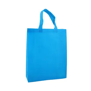 Promotion Non Woven Bag Shopping Advertising Custom Supermarket Tote Handbags with Logo