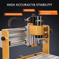 LUNYEE Fournisseur direct d'usine Machine de gravure au laser à fibre CNC 3018 Mini pour le plastique et le bois
