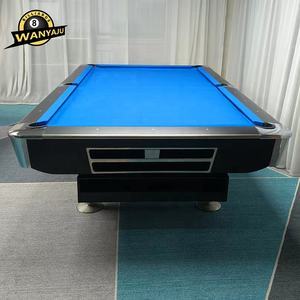 Mesa de Billar Profesional de Alta Calidad con Retorno Automático de Bolas, Estilo Americano, Estructura Resistente, Superficie de Pizarra, para 9 Bolas y Snooker - Product Image 6