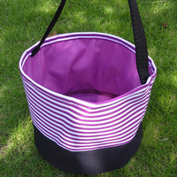 Sublimation Citrouille Trick Or Treat Tote Bags Pâques Vacances Décor Halloween Bonbons Panier Goodie Sacs Pour Bonbons
