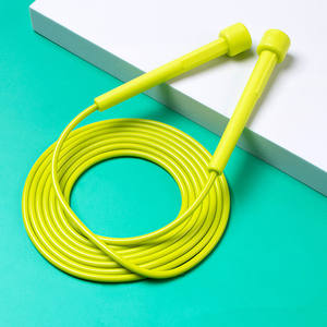 Corde à sauter professionnelle et durable en PVC de 6 mm, corde croisée solide avec poignée longue de 2,8 m, réglable, légère, non-intelligente, pour l'exercice à domicile - Product Image 2