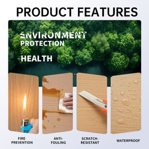 Película de PVC Impermeable y Ecológica con Diseño de Madera, Sin Adhesivo, para Envolver, Decorar Muebles, Armarios, Puertas, Cocina y Hogar - Product Image 2