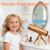 Sèche-cheveux professionnel INOVAXION, sèche-cheveux ionique, 1200W, puissant, pour la maison et les voyages d'affaires