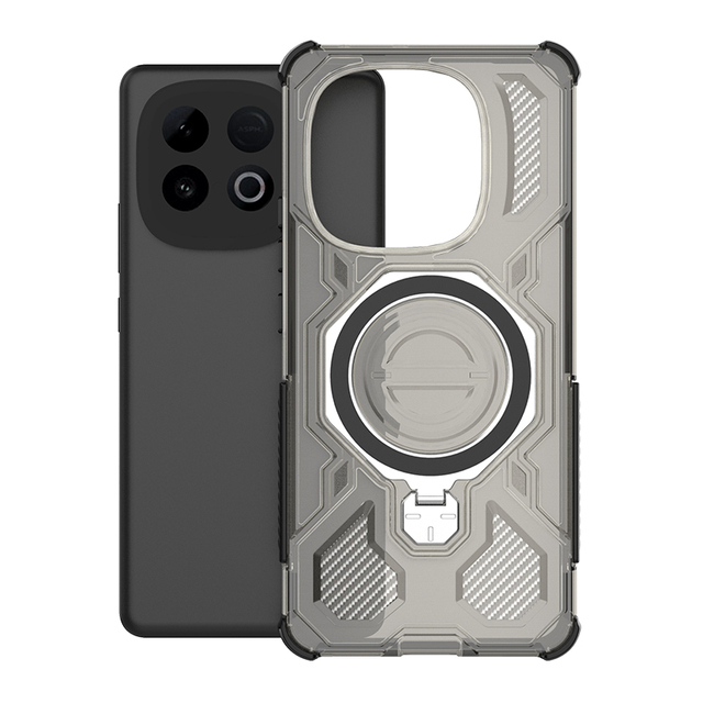 Bestseller Strong Protection Anti-Shock Magnetic Wireless Charging TPU+PC Luxury Design Phone Case for Honor 200 Lite 400 Pro