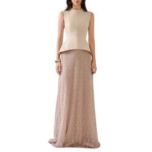 Women's <b>Long</b> <b>Skirts</b> BORRA AURORA LACE <b>LONG</b> <b>SKIRT</b> Aurora Lace High-Waisted Women's Clothing From Vietnam Manufacturer - Product Image 3