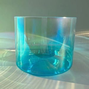 Gran Oferta: Cuencos Cantores de Cristal Q're Yoga, Sonido Sagrado, Color Chakra, Cristales Cósmicos Transparentes, para Sanación Sonora y Meditación - Product Image 5