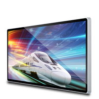 Affichage LCD OLED transparent ultra fin et mince Affichage numérique Affichage des lecteurs publicitaires