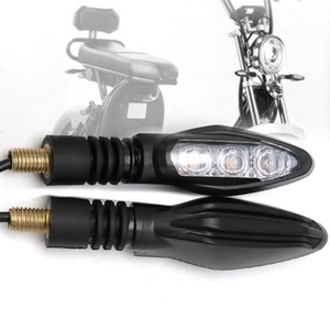 Luz Intermitente LED Universal Súper Brillante, Intermitente Trasero Amarillo para Motocicleta y Scooter, Intermitente Ámbar para - Product Image 4