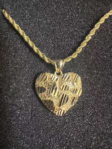 Ожерелье-подвеска в форме бабочки с уникальным дизайном в стиле хип-хоп, с золотым покрытием, для женщин, дропшиппинг - Product Image 2