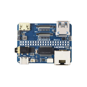 CM5-NANO-B มินิบอร์ดขยายสำหรับราสเบอร์รี่ปี่คอมพิวท์โมดูล 5 ขนาดเดียวกับ CM5 รองรับ 4K USB 3.2 K494 - Product Image 4