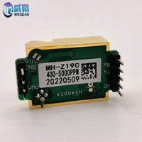 WQ MH-Z19C modul Sensor deteksi CO2 inframerah, dengan Output Digital 4.5-5.5V pasokan mudah dipasang sebagai Sensor posisi