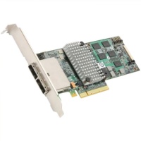 Tarjeta Controladora PCIe 2.0 X8 con Interfaz SAS2108, 8 Puertos Externos de 6Gb/s, 512MB de Caché, LSI00205, Componentes de Computadora 9280-8e