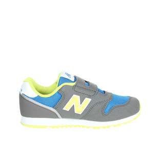 Scarpe da ginnastica per bambini YZ373JB2 con tomaia in mesh traspirante, grigio blu, chiusura in velcro, scarpe sportive atletiche - Product Image 4