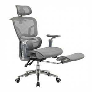 Sillas de Oficina Ergonómicas Reclinables de Tela con Diseño Giratorio, Ajustables en Altura, para el Hogar, Precio Ejecutivo, Venta al por Mayor - Product Image 1