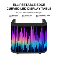 Écran d'affichage portable personnalisable King Vision P2.5 pour DJ, festival de musique, bar, réception, publicité, IP65 SDK