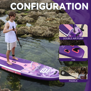 <span class=keywords><strong>Tabla</strong></span> de Paddle Surf Hinchable SUP con Material Drop Stitch, Ligera, <span class=keywords><strong>Tabla</strong></span> de Paddleboard Inflable Supboard - Product Image 4